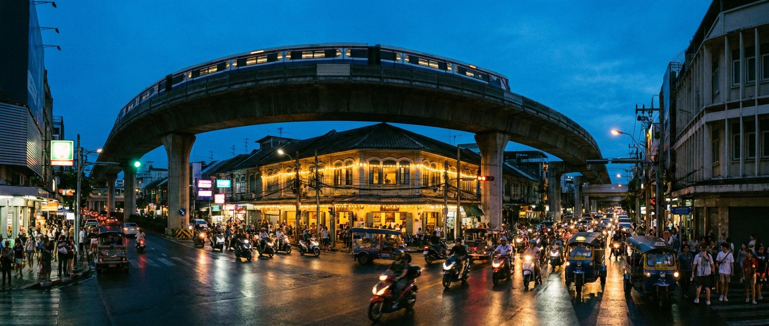 Bangkok skyline